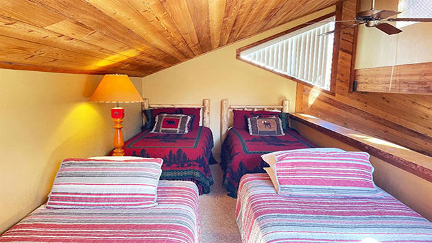 Mammoth Mountain Townhome Rental Loft Bedroom in 3 Bedroom & loft